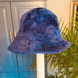 Liz Claibourne Blue, Fleece, Bucket Hat Unisex
